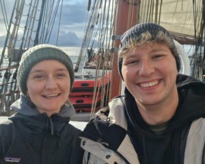 Jule und Chris Selfie